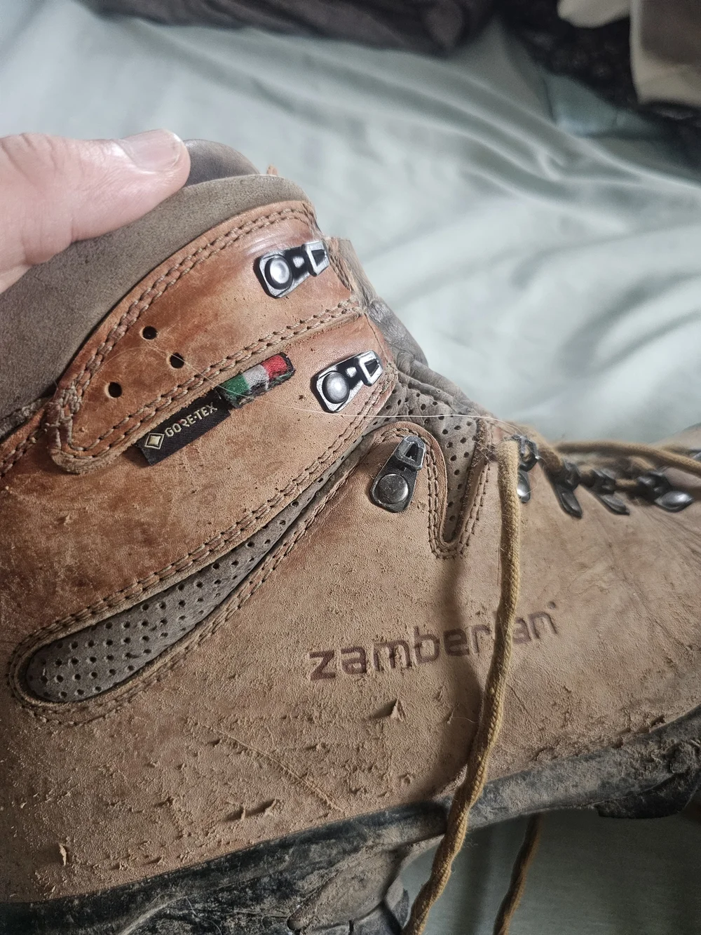 Zamberlan Full Grain Italian Leather Trekking Boots